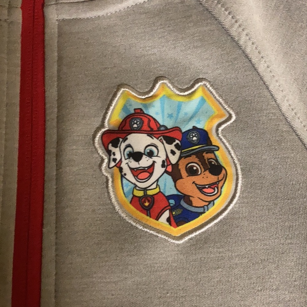Paw patrol size 4 fleece jacket - Picture 5 of 12